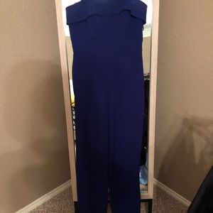 Vince Camuto strapless jumpsuit